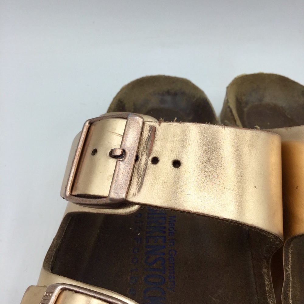 Birkenstock Arizona Soft Footbed Sandal Rose Gold - Picture 12 of 13